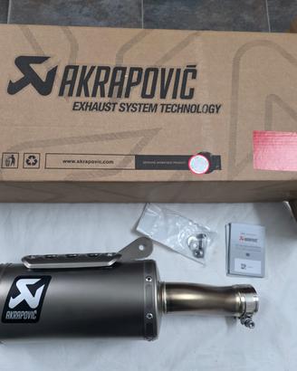Scarico AKRAPOVIC - Triumph Speed e Scrambler 400