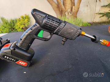 Pistola idropulitrice a batteria 