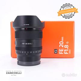 Sony FE 20 f/1.8 G Usato (G389)
