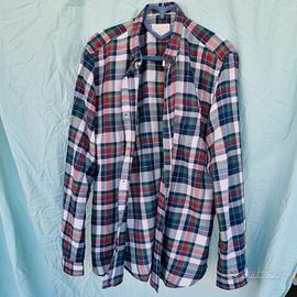 Camicia Pull&Bear Quadri Scozzesi Multicolor - L