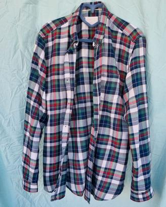 Camicia Pull&Bear Quadri Scozzesi Multicolor - L