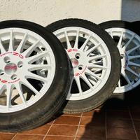 OZ Racing Superturismo WRC ET37 Abarth R16 + gomme