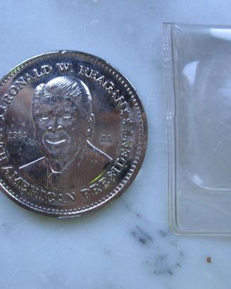 MEDAGLIA in Argento 1984 Ronald Reagan