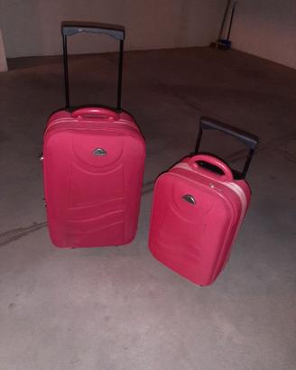 Set Valigie - rosse molto pratiche