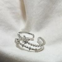 anellino con brillantini regolabile