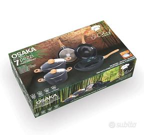 batteria pentole  nuova 7 pezzi