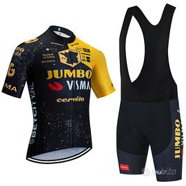 tuta ciclismo Jumbo Visma completo taglia XL NUOVO