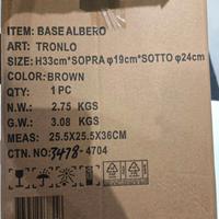 Tronco per albero di natale