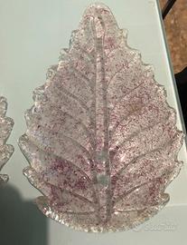 Ricambi foglie in vetro di Murano per lampadari