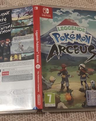 Copertina Pokemon Leggende Arceus
