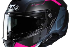 Casco modulare Hjc i91 BINA nero Rosa