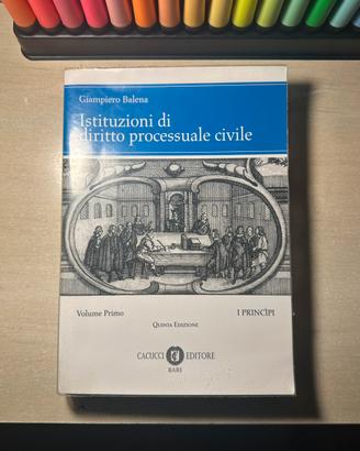Balena - Procedura civile I