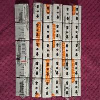 30 prese Gewiss + 4 interruttori automatici