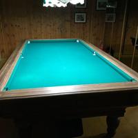 Tavolo da biliardo, primi del '900