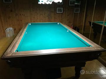 Tavolo da biliardo, primi del '900