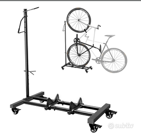 Portabici con ruote