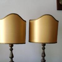 Lampada da comodino in argento 925