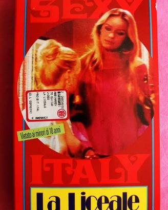 VHS film "La liceale" serie "l'Espresso cinema"