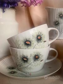 Set tazzine te porcellana USSR