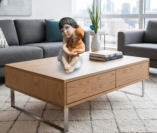 BAMBINA CON ORSACCHIOTTO