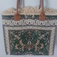 borsa in tappeto di seta