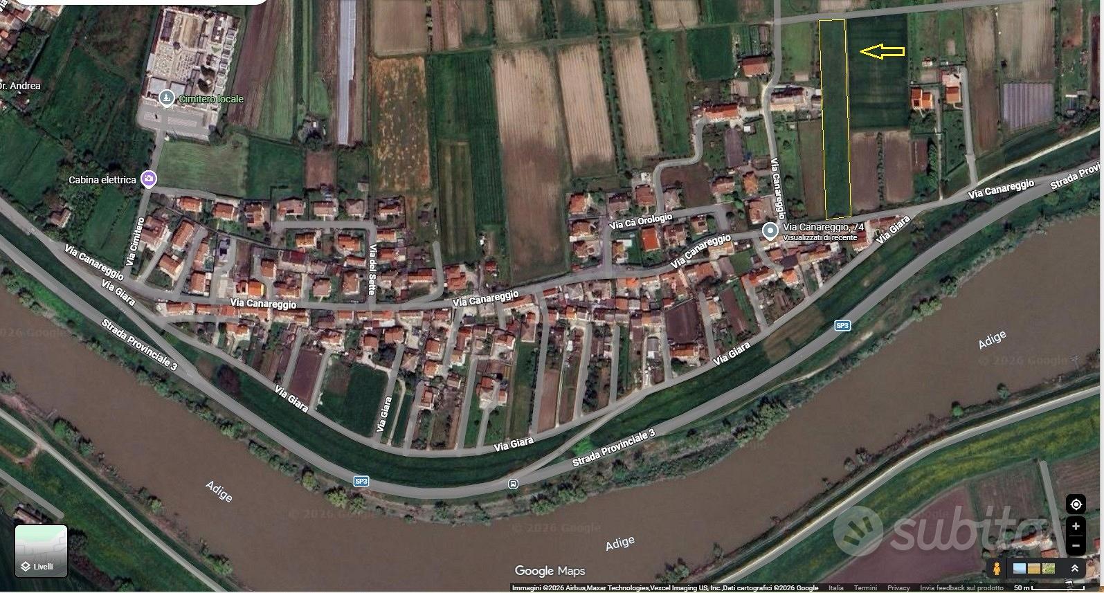 Terreno Agricolo Anguillara Veneta (PD) - Vista 2