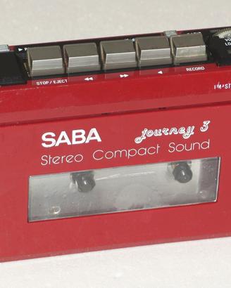 SABA Journey 3 FM Stereo Radio Cassette Recorder