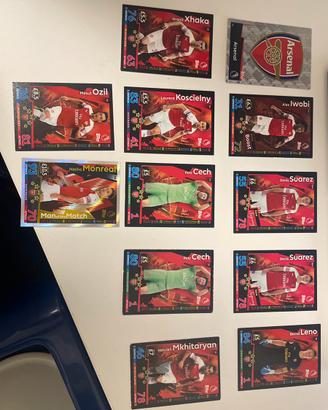 Lotto 12 Carte Match Attax 2018/19 Arsenal