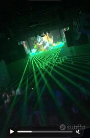 Laser scenografico rgb