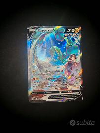 Carta pokemon Rayquaza v evoluzioni eteree 194/203