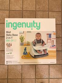 Seggiolone baby base 2 in 1 rialzo da sedia