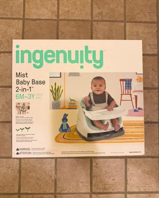 Seggiolone baby base 2 in 1 rialzo da sedia