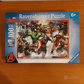 Lottto Puzzle AVENGERS + Puzzle I SAURINI età 6+