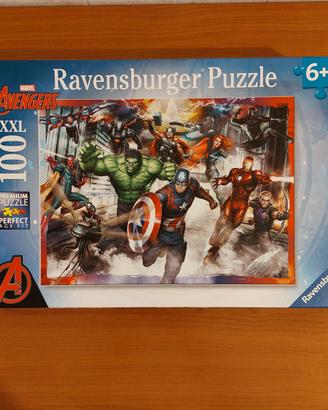 Lottto Puzzle AVENGERS + Puzzle I SAURINI età 6+