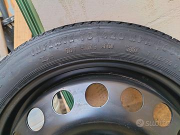 Ruotino di Scorta 5 Fori Fiat 500x Jeep Alfa