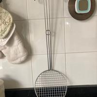 schiumarola INOX 18/10 –diametro 18cm-manico 60cm