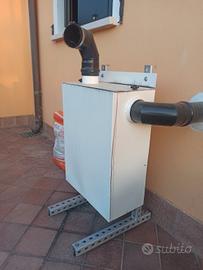 abbattitore fumi ad acqua (15L) per stufe a pellet
