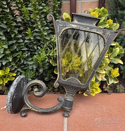 Lampada in Ferro Battuto Vintage