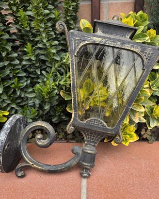 Lampada in Ferro Battuto Vintage