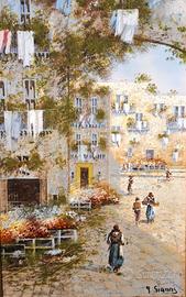 Girolamo Gianni – Via Vecchia Napoli – Acquerello