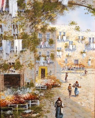 Girolamo Gianni – Via Vecchia Napoli – Acquerello