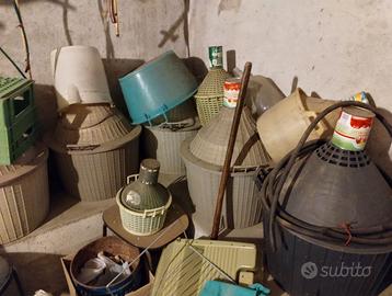 Damigiane e contenitori da cantina - varie misure