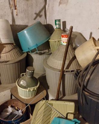Damigiane e contenitori da cantina - varie misure