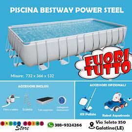 Piscina Bestway Fuori terra Rettangolari