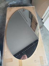 Specchio bordo bianco 