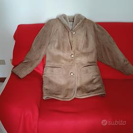 montone shearling donna taglia media