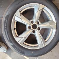 4 cerchi AUDI da 18 compresi gomme HANKOOK