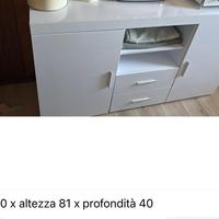 Mobiletto laccato lucido