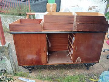 Credenza modernariato 