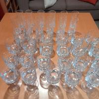 set calici cristallo